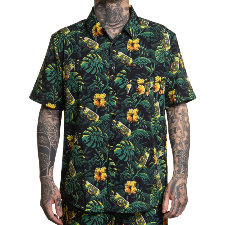 WOVEN BEER GARDEN - GRN